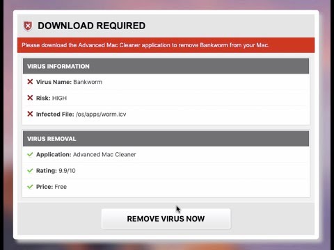 advanced mac cleaner is it a virus
